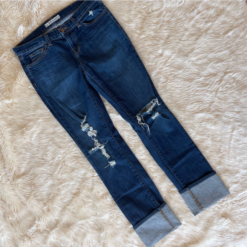 J Brand Distressed Jeans